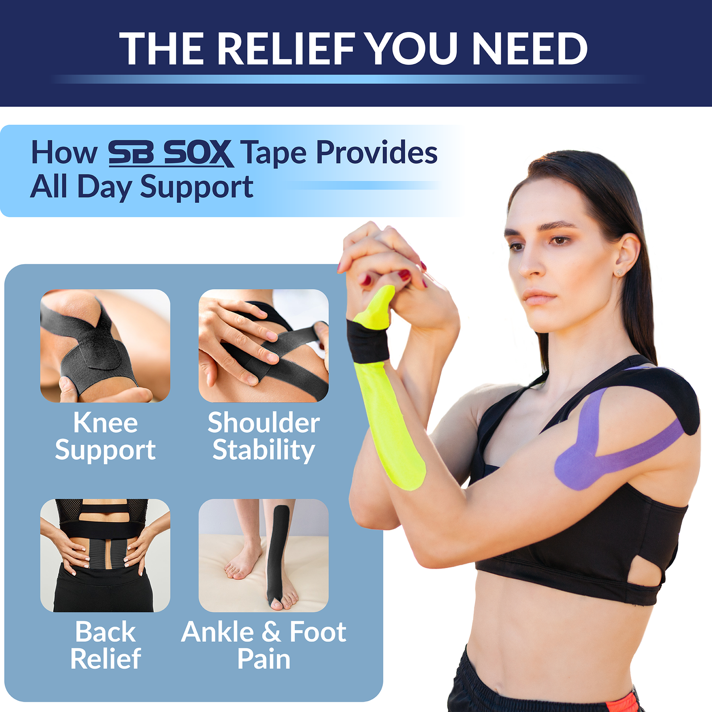 kinesiology tape (16-foot roll)
