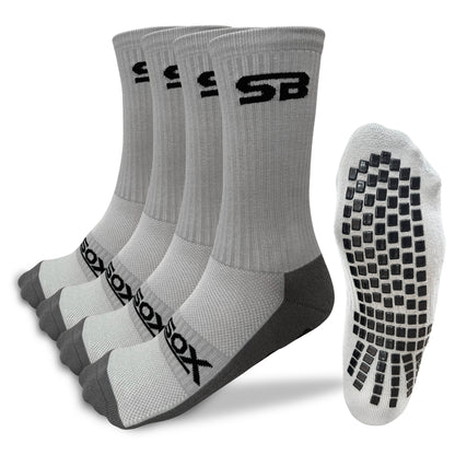 2-Pair Grip Socks for Men and Women
