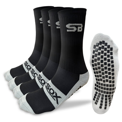 2-Pair Grip Socks for Men and Women